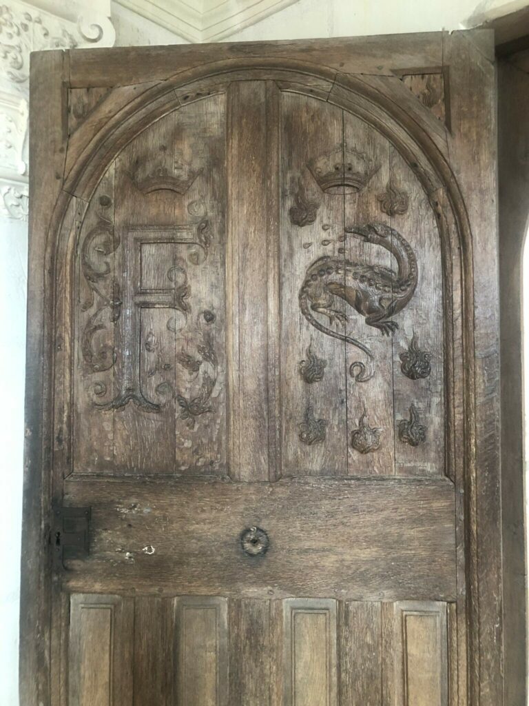 A very old door